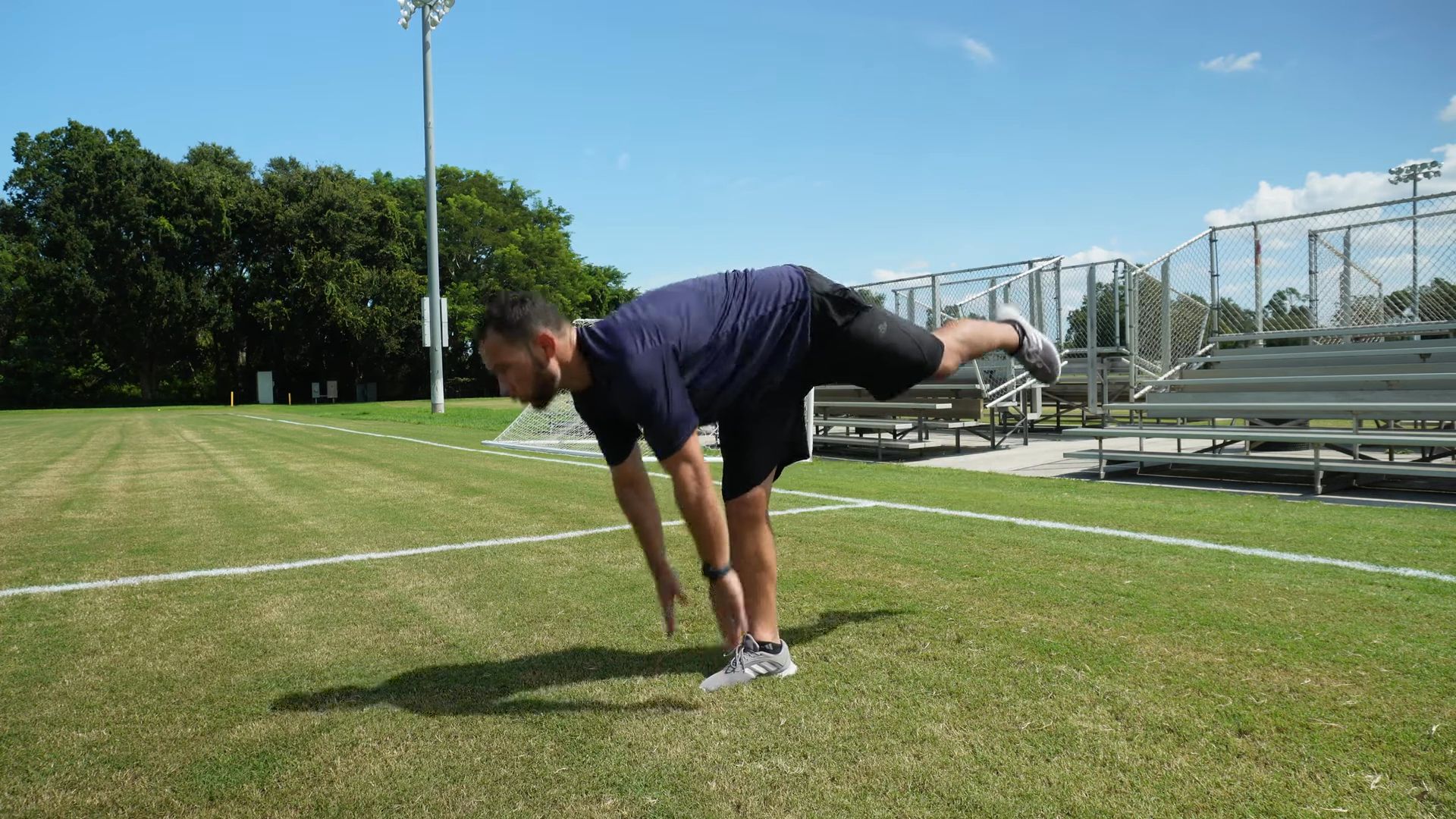 single leg deadlift Soccer Workout